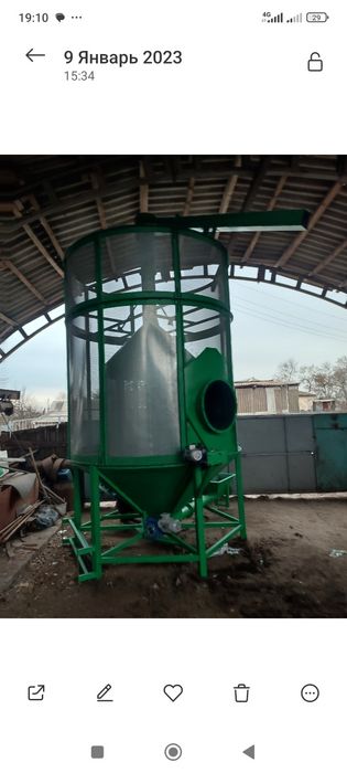 Продам мобільну зерно сушарку на 10 т