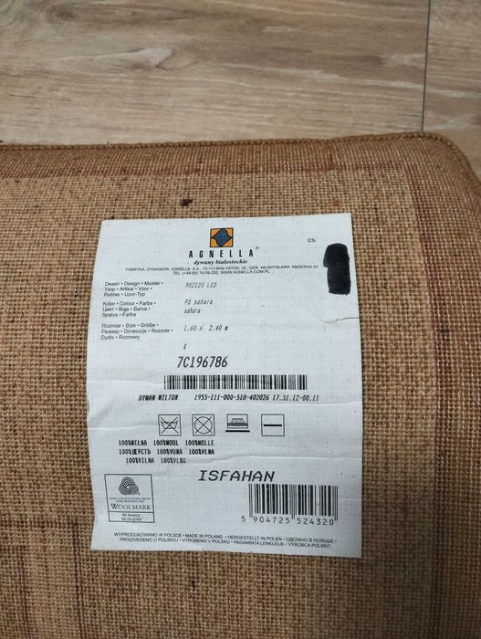 Dywan 100 % welna
