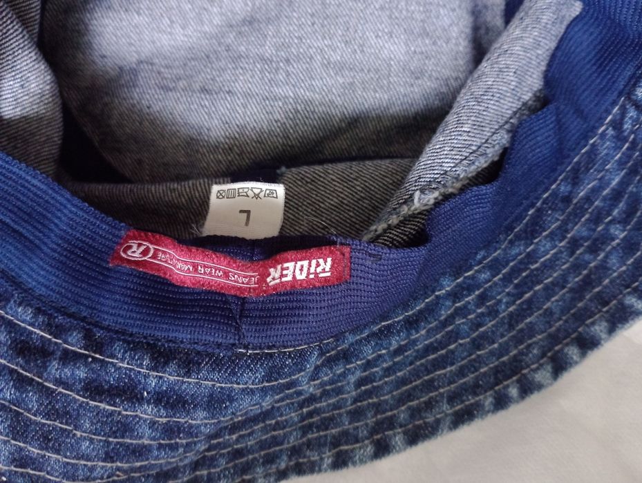 Jeansowy kapelusz Rider