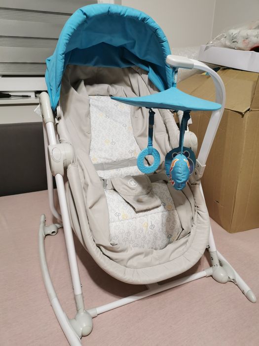 Złap chwilę oddechu!  Leżaczek-bujaczek Kinderkraft Unimo 5w1