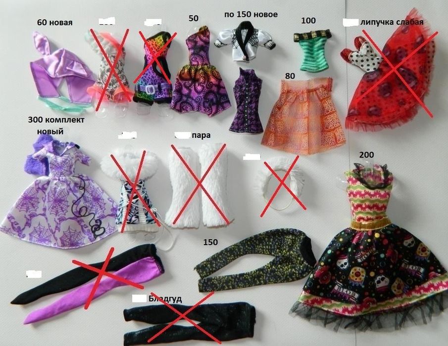 Аутфит для кукол Монстер Хай Monster High Ever After High Эвер Афтер