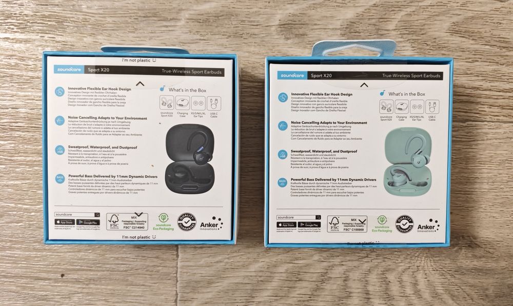 Навушники Anker SoundCore Sport X20 (Black)