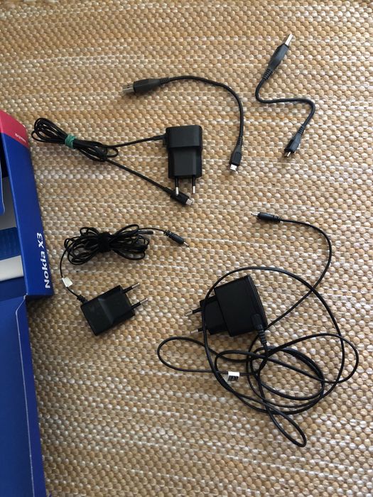 Carregadores/cabo Nokia