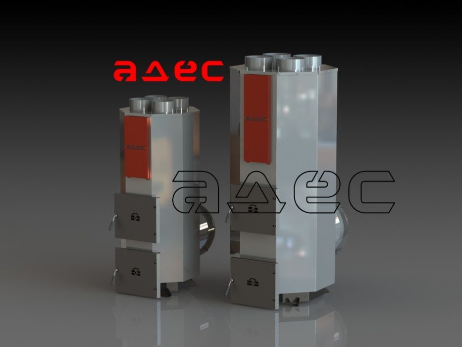 Теплогенератор на дрова ТГ-35,ТГ-70 воздушный котел повітряний