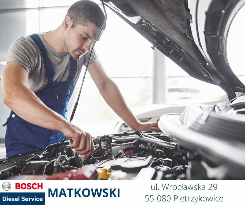 Diagnostyka diesla – brak mocy, dymienie, ciężki rozruch? Bosch Diesel