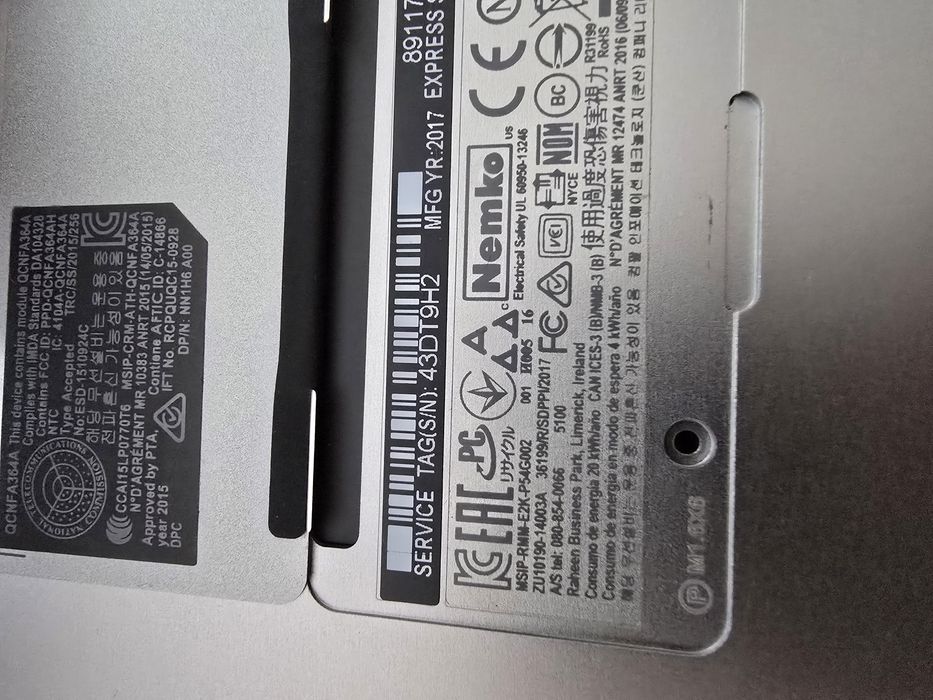 Dell xps 13 P54G  i7