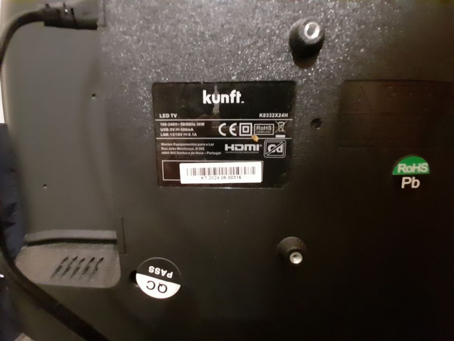 Tv Kunft 32 polegadas com garantia