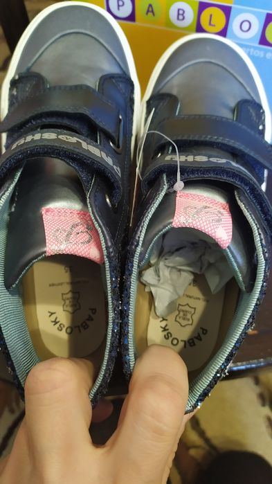Продам кеды "Pablosky" 35 р. на девочку