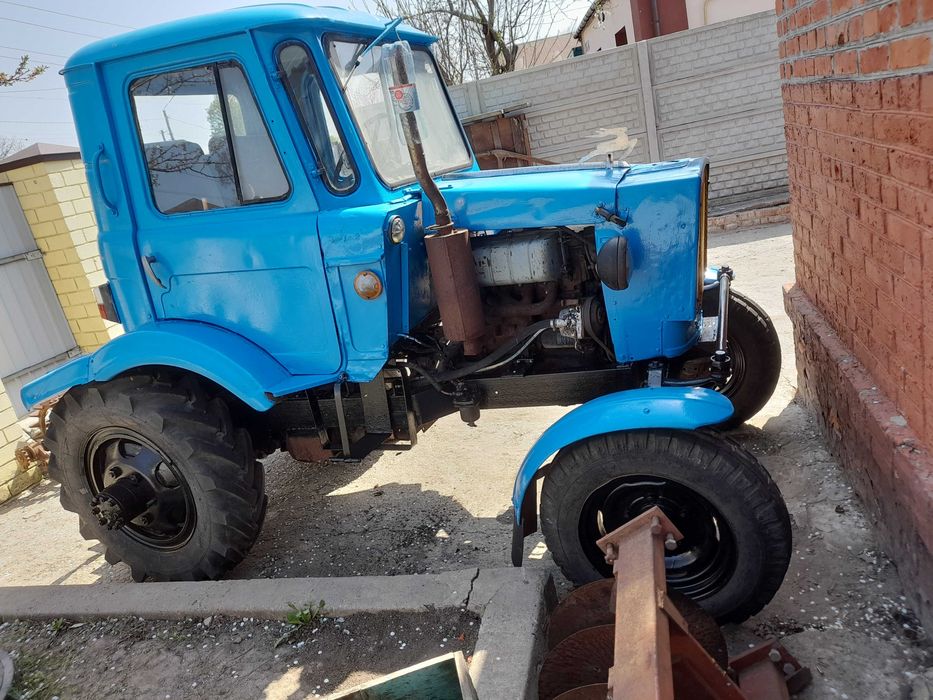 Продам самодельный трактор дизель двигатель форд 1,6