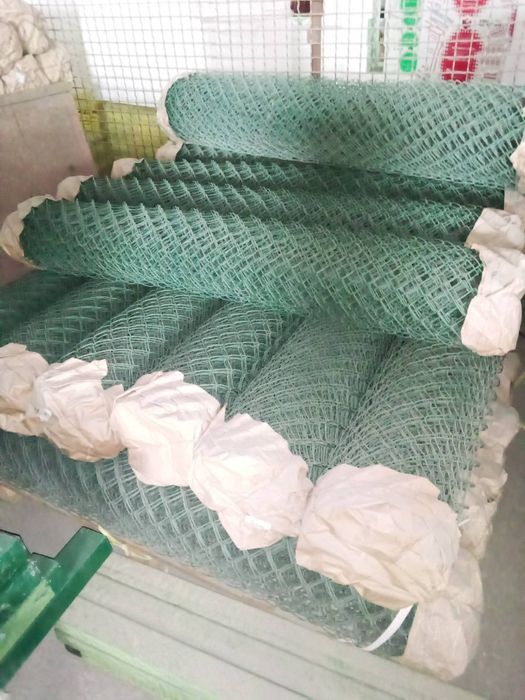 Сетка рабица в ПВХ (полимерном покрытии), оцинкованная, доставка