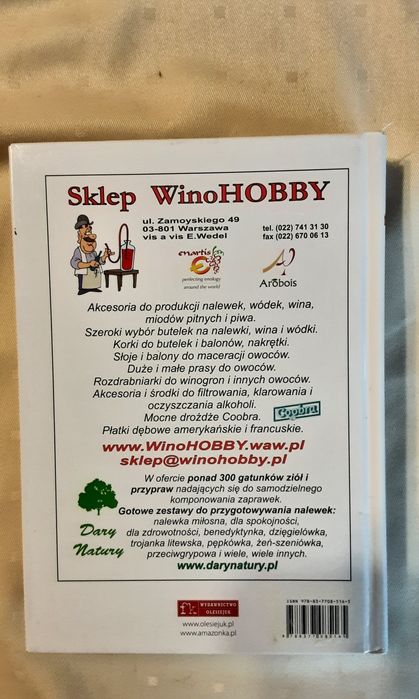 Domowy wyrób win - Jan Cieślak