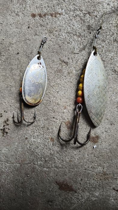 Воблер, вертушка, сілікон, mepps