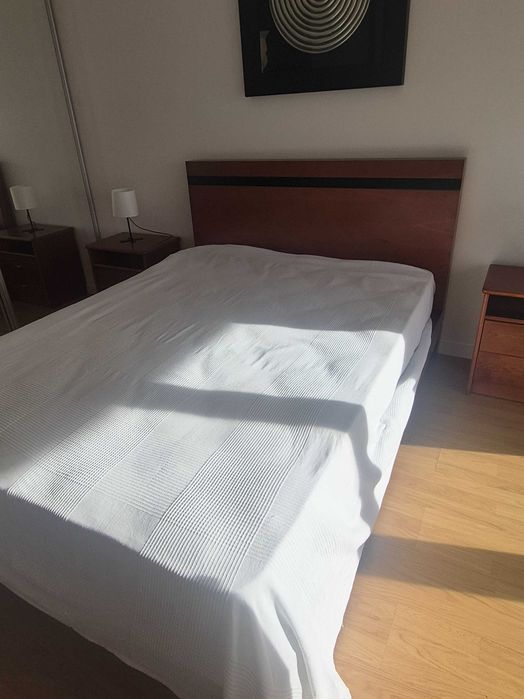 Cama madeira com estrado, sem colchão