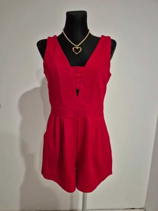 Krótki Czerwony kombinezon Tally Weijl