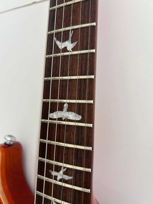 Guitarra elétrica PRS SE Custom 22 Semi-Hollow (com muitos upgrades)