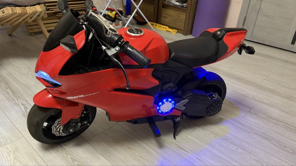 Мотоцикл Bambi Racer M 4262EL-3 Red