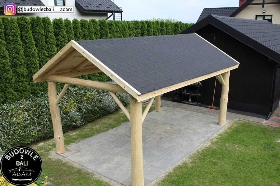 Altana, Altanka z Bala, Wiata garażowa z Bali (transport, montaż)