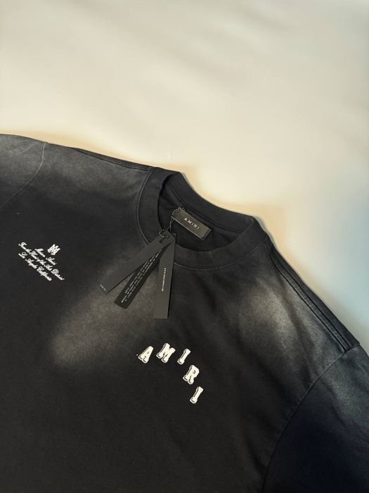 Футболка Amiri чорного кольоу L