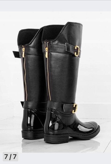 Kalosze czarne rozmiar 37