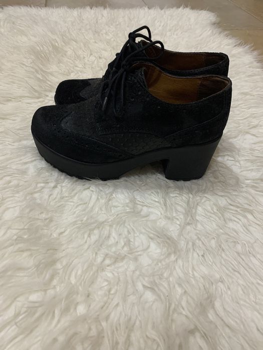 Mocassim Preto Salto