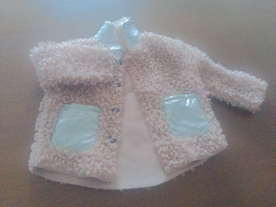 Детская дубленка