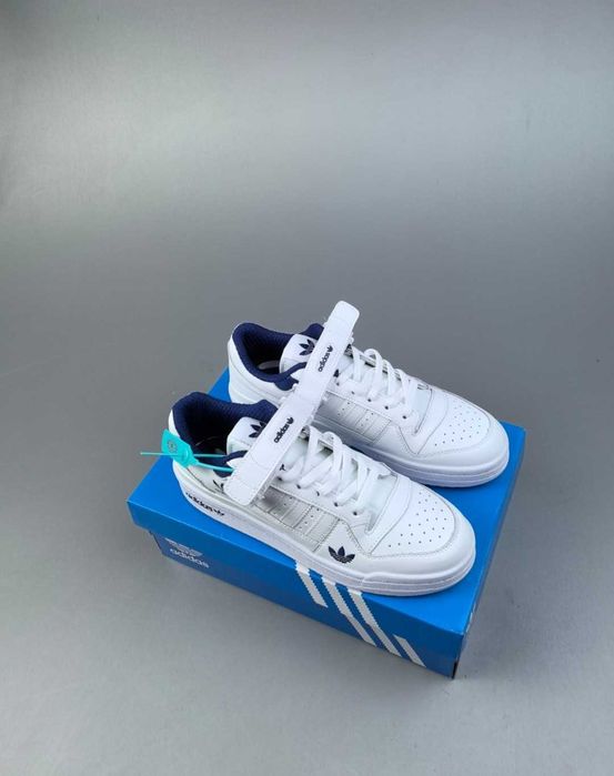 Sapatilhas Nike Forum Low Blue and White