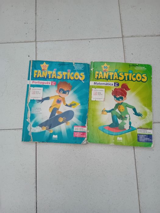 Conjunto completo de cadernos infantis