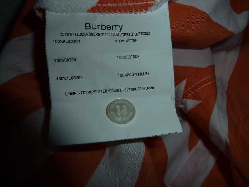 Blusa nova riscas Burberry 40
