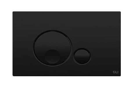 Botao de descarga Globe Preto Soft-Touch 152952 - novos embalados