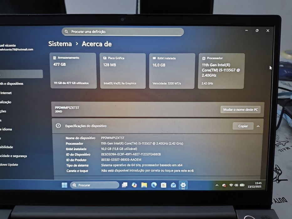 Lenovo thinkbook 14 G2 ITL