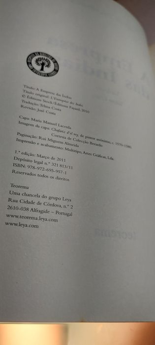 A Empresa das Índias - Erik Orsenna