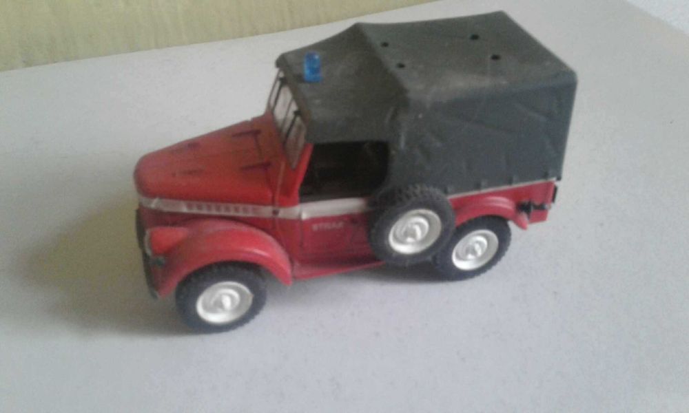 GAZ 69 konwersja STRAŻ POŻARNA w skali 1:43