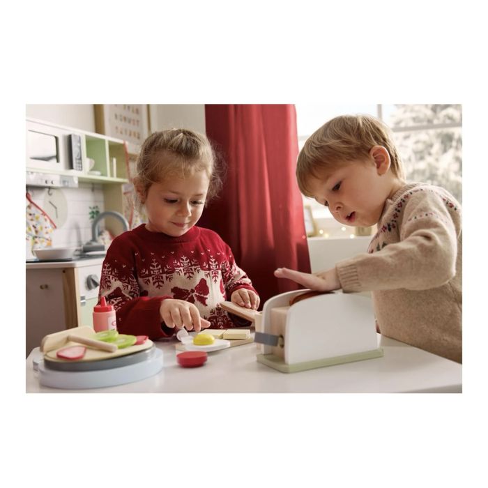 Деревʼяний тостер lupilu