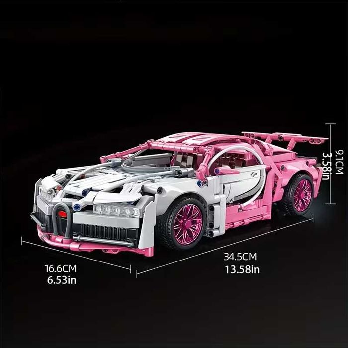 конструктор машинка lamborghini porsche bugatti cyberpunk lego