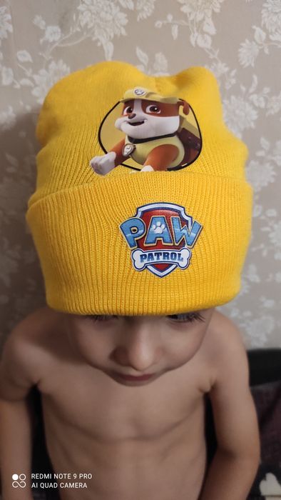 Шапка нова хлопчику щенячий собачий щенячий патруль і