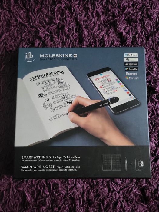 Графічний набір Moleskine Розумна ручка + блокнот Smart Writing Set