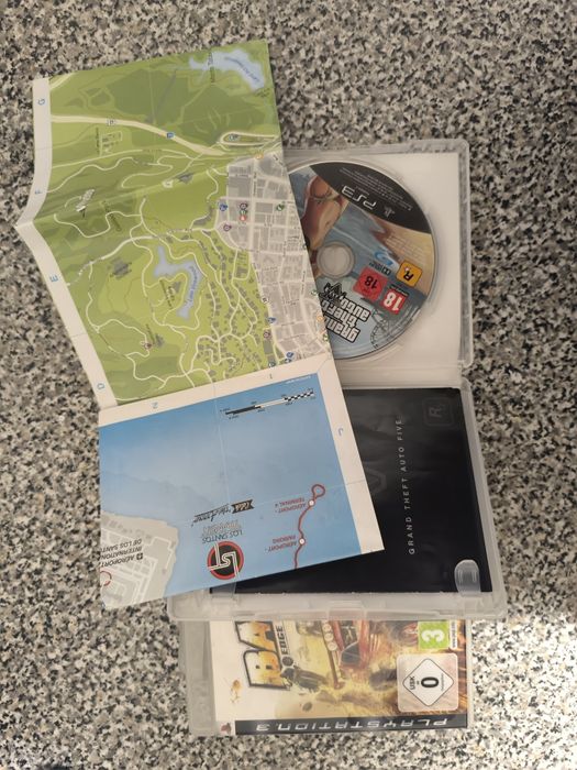 Max Payne 3/Baja Edge of Control/Grand theft auto 5 PlayStation 3