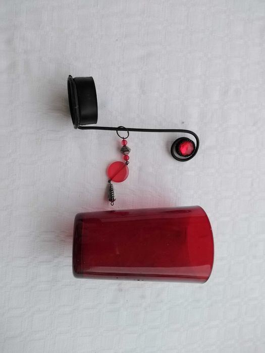 Copo Vermelho Castiçal