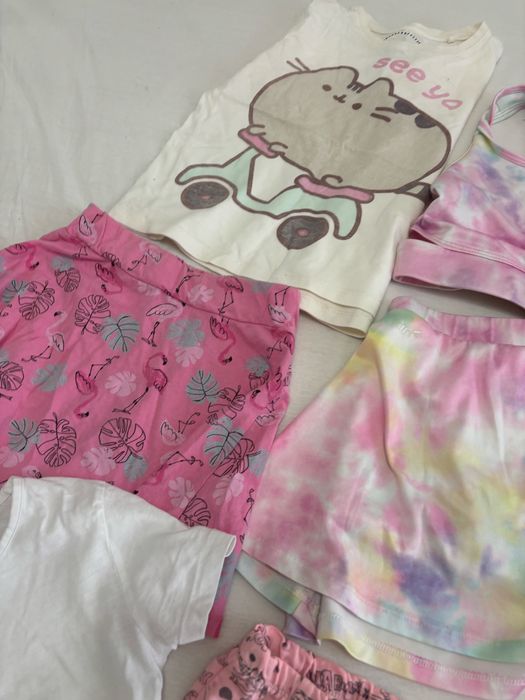 Ubranka dla dziewczynki rozmiar 110/116