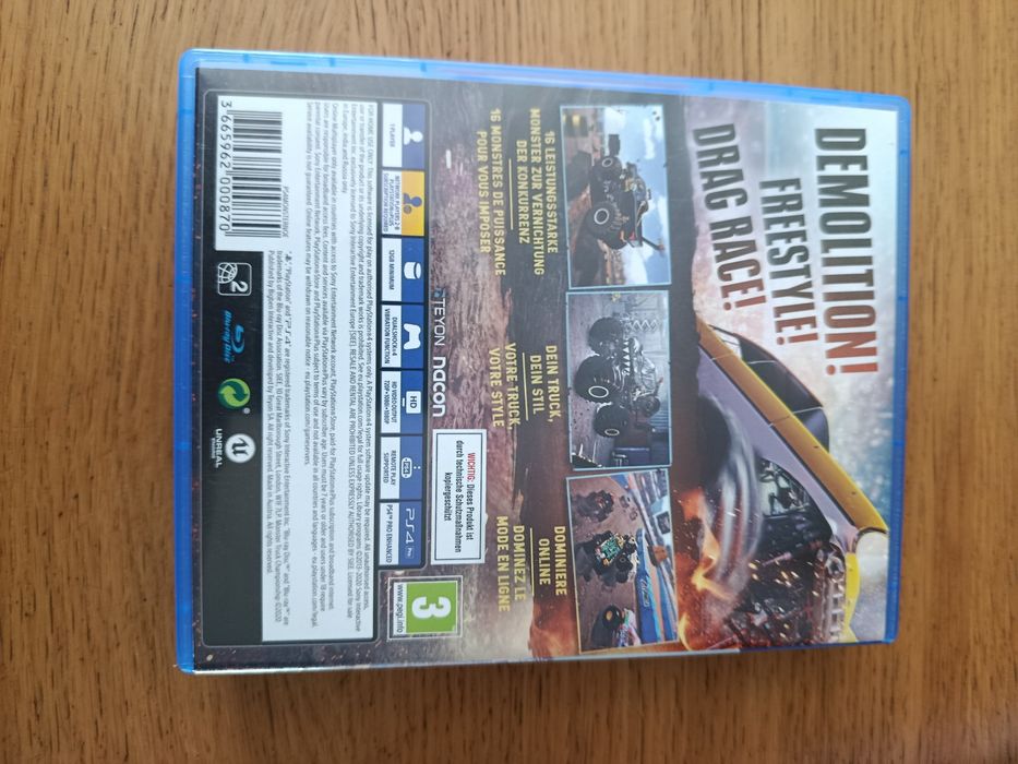 Gra monster track ps4 wersja PL