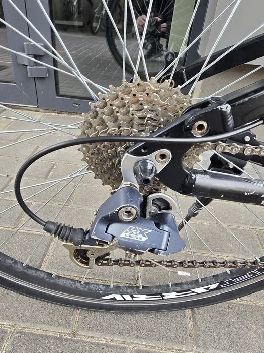 Rower BULLS 8009 – amortyzacja przód + tył, Shimano Deore LX