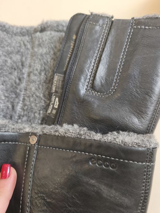 Ecco чоботи жіночі 36р (24см по устілці) стан ідеальний