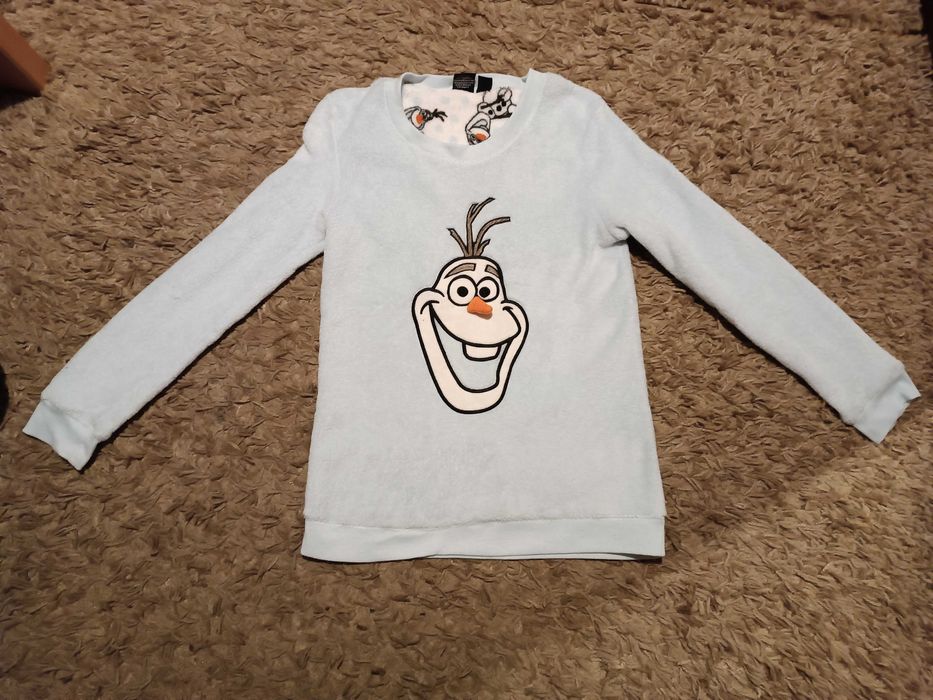 Bluza jasny polar OLAF z Krainy Lodu "S"