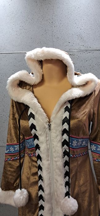 Strój przebranie kostium eskimoska