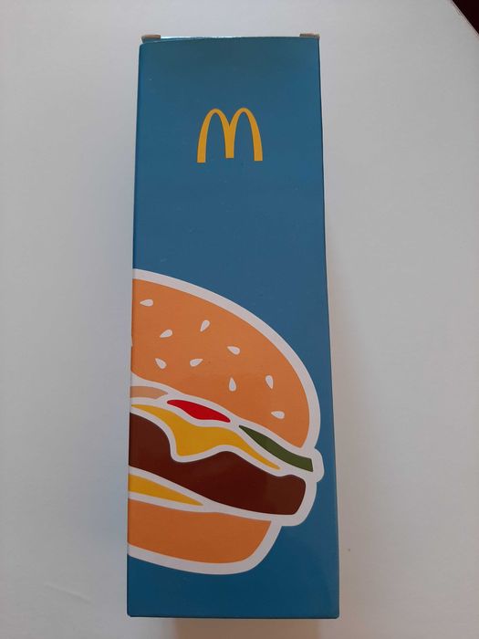 Garrafa NOVA reutilizável em aço inoxidável de 550 ml da Mc Donald's