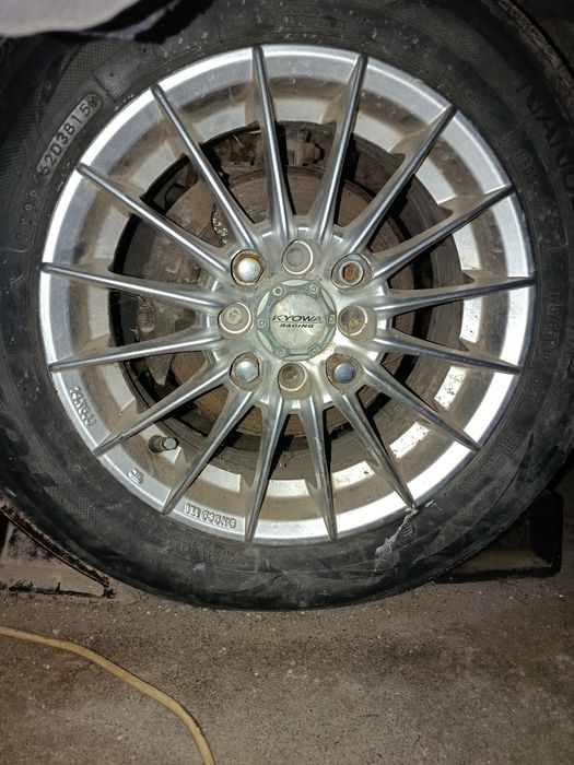 Продам 14 диски Koyova с летней резиной Toyo