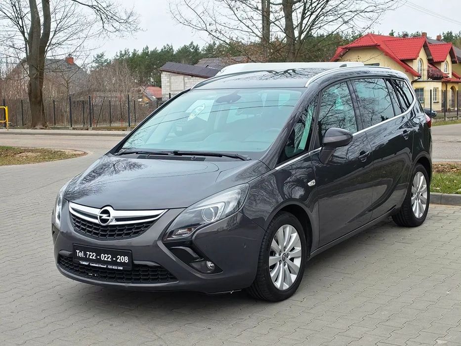 Opel Zafira ==1.4 T, 7os, Automat, PełnA OpcjA, Navi Serwis ASO Opel, Stan Idealny