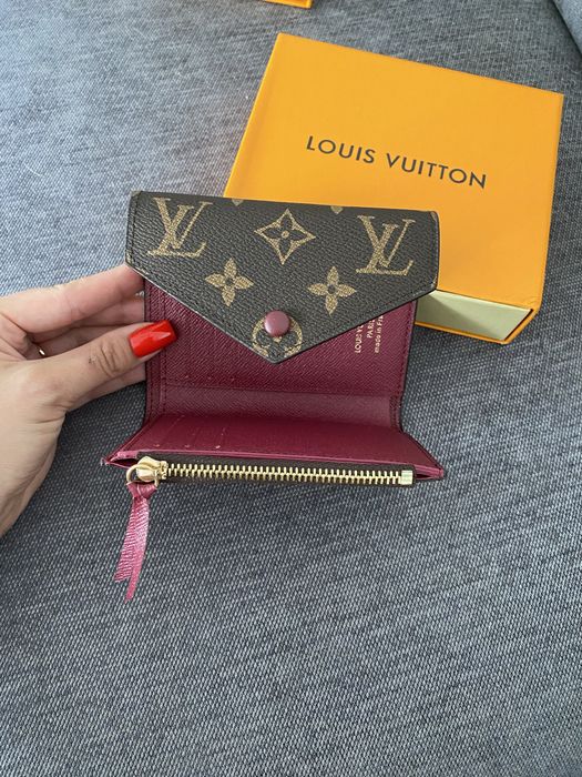 Wyprzedaż Portfel LV Louis Vuitton Victorine skóra monogram canvas