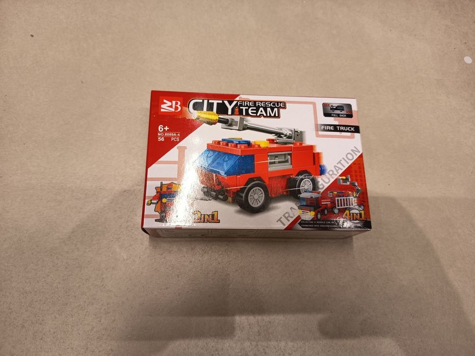 Nowe klocki jak LEGO Straż pożarna