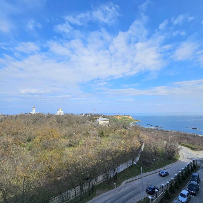 2 ком. в ЖК Авиньон. Премиальный ремонт! Панорама моря! 16 ст. Фонтана